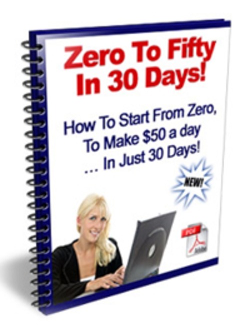 Product picture Zero to Fifty in 30 Days